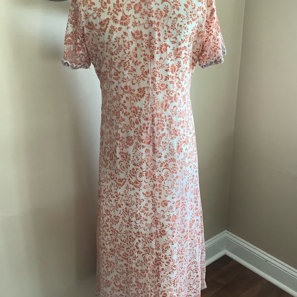 Vintage Velvet Boho Royalty MIDI A-line Dress - Picture 2 of 7